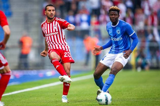 Football, EL Qualifiers, KRC Genk - Olympiakos Piraeus