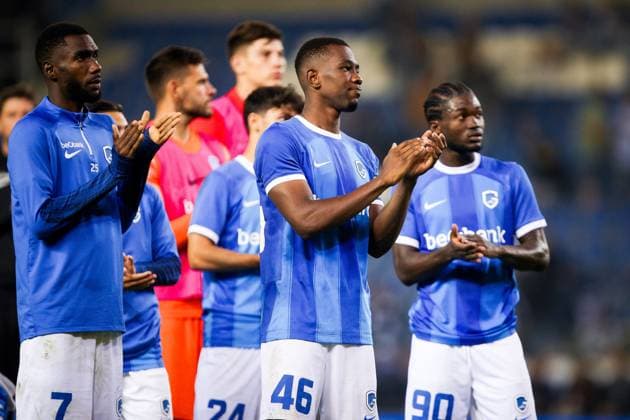 KRC Genk v Olympiacos - UEFA Europa League Qualifying GENK, BELGIUM - AUGUST 17 : Cuesta Carlos of KRC Genk after the second leg match of the UEFA Europa League season 2023 - 2024 third qualifying round between KRC Genk and Olympiacos on August 17, 2023 in Genk, BELGIUM, 17 08 2023 ( Genk BELGIUM  Copyright: xTsx