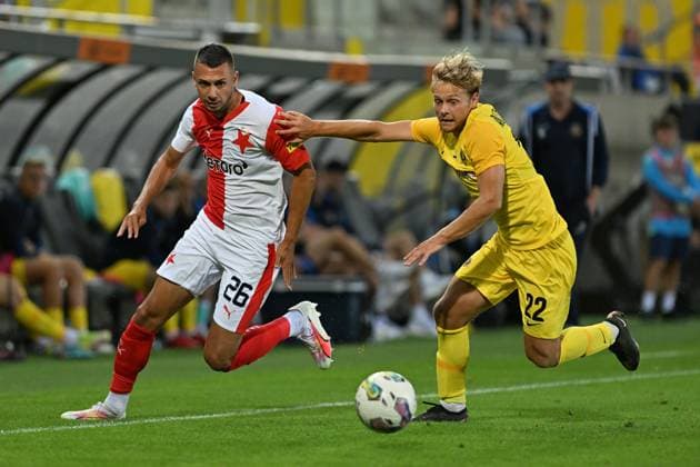 Football, EL Qualifiers, SC Dnipro-1 - Slavia Prague
