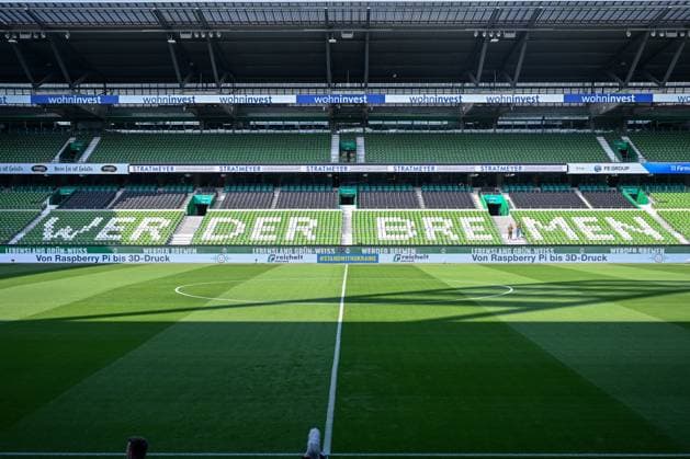 18 08 2023, Football, Bundesliga, 1 matchday season 2023 2024, SV Werder Bremen FC Bayern Munich, residential investment Weserstadion xRHR PHOTO TKx Copyright: RHR-FOTOx RHR-FOTO TK