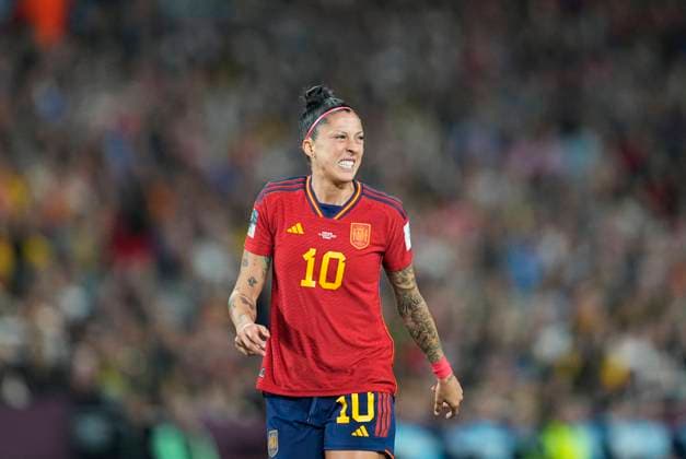 August 20 2023: Jennifer Hermoso (Spain) looks on during a FiFA Womens World Cup Final game, Spain versus England, at Olympic Stadium, Sydney, Australia. CSM Sydney Australia - ZUMAc04_ 20230820_zma_c04_211 Copyright: xKimxPricex