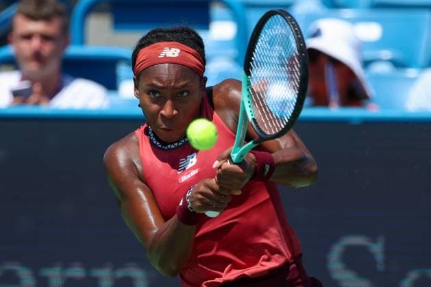 Tennis, WTA Tournament in Cincinnati, Final, Coco Gauff - Karolina Muchova
