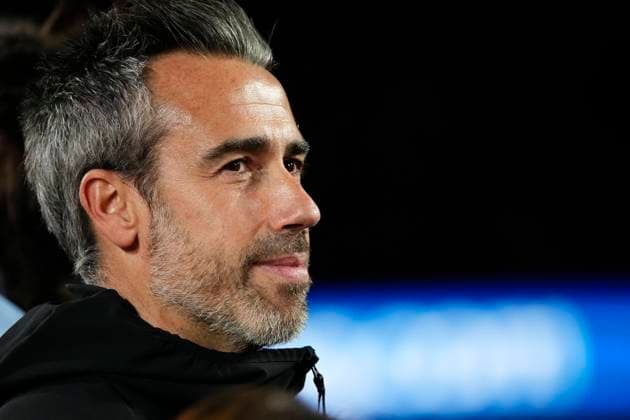 Spain v England: Final - FIFA Women s World Cup Australia & New Zealand 2023 Jorge Vilda head coach of Spain during the FIFA Women s World Cup Australia & New Zealand 2023 Final match between Spain and England at Stadium Australia on August 20, 2023 in Sydney, Australia. Sidney Australia  Copyright: xJosexBretonx originalFilename:breton-spainven230820_npx4k.jpg