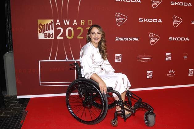 Kristina Vogel at the presentation of the Sport Bild Award on 21 08 2023 in Hamburg Sport Bild Award 2023 presentation in Hamburg