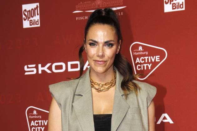 Esther Sedlaczek at the presentation of the Sport Bild Award on 21 08 2023 in Hamburg Sport Bild Award 2023 presentation in Hamburg