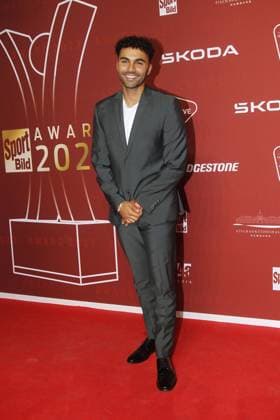 Younes Zarou at the presentation of the Sport Bild Award on 21 08 2023 in Hamburg Sport Bild Award 2023 presentation in Hamburg
