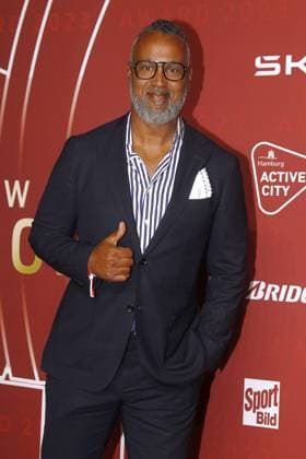 Patrick Esume at the presentation of the Sport Bild Award on 21 08 2023 in Hamburg Sport Bild Award 2023 presentation in Hamburg