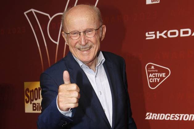 Willi Lemke at the presentation of the Sport Bild Award on 21 08 2023 in Hamburg Sport Bild Award 2023 presentation in Hamburg