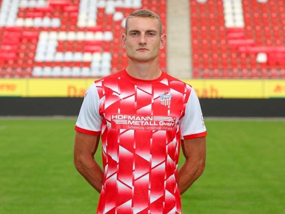 Teampraesentation FSV Zwickau Regionalliga Nordost FSV Zwickau, Regionalliga Nordost, Porträttermin 2023 2024, Zwickau 21 08 2023, GGZ Arena, Football , In the picture Lucas Albert ,
