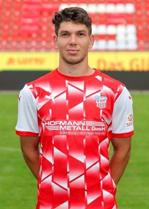 Teampraesentation FSV Zwickau Regionalliga Nordost FSV Zwickau, Regionalliga Nordost, Porträttermin 2023 2024, Zwickau 21 08 2023, GGZ Arena, Football , In the picture Yannic Voigt ,