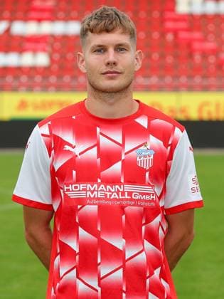 Teampraesentation FSV Zwickau Regionalliga Nordost FSV Zwickau, Regionalliga Nordost, Porträttermin 2023 2024, Zwickau 21 08 2023, GGZ Arena, Football , In the picture Jahn Herrmann ,