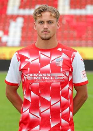 Teampraesentation FSV Zwickau Regionalliga Nordost FSV Zwickau, Regionalliga Nordost, Porträttermin 2023 2024, Zwickau 21 08 2023, GGZ Arena, Football , In the picture Luis Klein ,