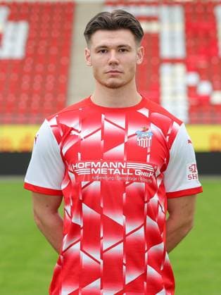 Teampraesentation FSV Zwickau Regionalliga Nordost FSV Zwickau, Regionalliga Nordost, Porträttermin 2023 2024, Zwickau 21 08 2023, GGZ Arena, Football , In the picture Sonny Ziemer ,