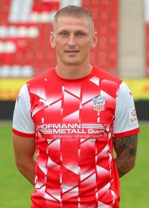 Teampraesentation FSV Zwickau Regionalliga Nordost FSV Zwickau, Regionalliga Nordost, Porträttermin 2023 2024, Zwickau 21 08 2023, GGZ Arena, Football , In the picture Marc Philipp Zimmermann ,