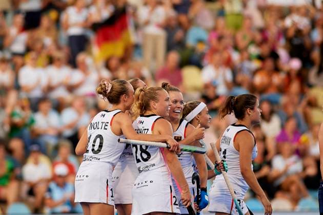 Sport Themen der Woche KW34 Sport Bilder des Tages Moenchengladbach, Germany - 22.08.23: EuroHockey. The European Championships 2023. The game between Irland vs Germany at SparkassenPark  Copyright: xVITALIIxKLIUIEVx