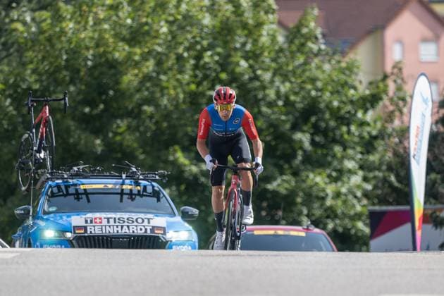 Tour of Germany 2023 Prolog Sankt Wendel, 23 08 2022 Theo Reinhardt GER, Rad Net Oßwald , Tour of Germany 2023, Prolog Sankt Wendel, 23 08 2022 Copyright: xBEAUTIFULxSPORTS Nagelx