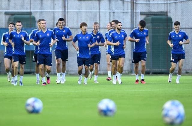 Football, EL Quali, Dinamo Zagreb Training and Press Conference
