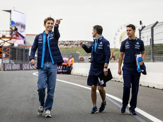 ZANDVOORT - Alexander Albon (Williams) at the Zandvoort Circuit ahead of the F1 Grand Prix of the Netherlands on August 24, 2023 in Zandvoort, Netherlands. ANP SEM VAN DER WAL F1 Grand Prix of The Netherlands 2023 24 xVIxANPxSportx xxANPxIVx 476175382 originalFilename: 476175382.jpg