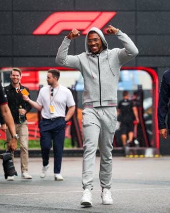 Anthony Joshua, former boxing world heavyweight champion, in the paddock, during the 2023 Formula 1 Heineken Dutch Grand Prix, 13th round of the 2023 Formula One World Championship, WM, Weltmeisterschaft from August 25 to 28, 2023 on the Zandvoort Circuit, in Zandvoort, Netherlands - F1 - DUTCH GRAND PRIX 2023 DPPI Panoramic  00123030_G0OD8560