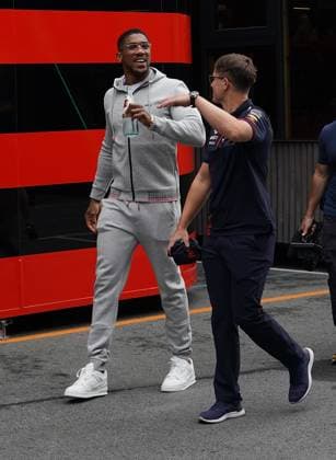 FORMULA 1 HEINEKEN DUTCH GRAND PRIX 2023 24 08 2023, Circuit Park Zandvoort, Zandvoort, FORMULA 1 HEINEKEN DUTCH GRAND PRIX 2023 , in the picture The former heavyweight champion Anthony Joshua GBR nordphotoxGmbHx xBratic nph00250