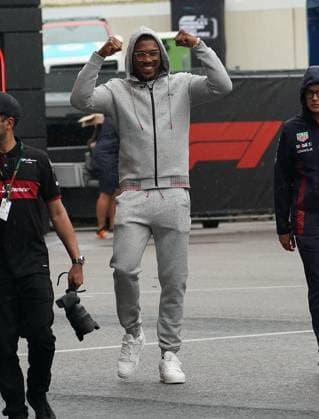 24 08 2023, Circuit Park Zandvoort, Zandvoort, FORMULA 1 HEINEKEN DUTCH GRAND PRIX 2023 , in the picture The former world heavyweight champion Anthony Joshua GBR Zandvoort Circuit Park Zandvoort Netherlands  eu-images-506