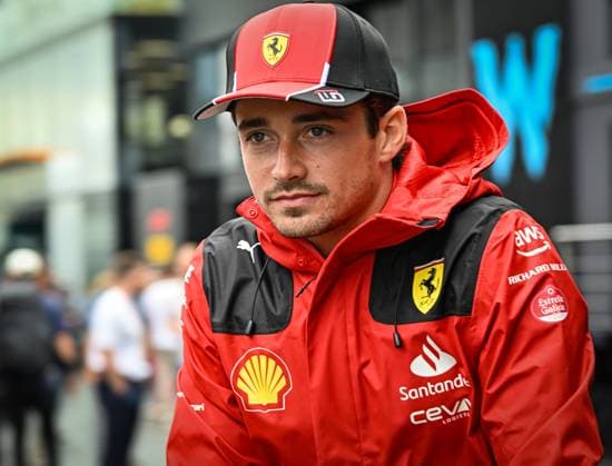 24th August 2023; Circuit Zandvoort, Zandvoort, North Holland, Netherlands; Formula 1 Heineken Dutch Grand Prix 2023; Arrivals and Inspection Day; Charles Leclerc (MON) in the paddock  ActionPlus12546478 GodfreyxPitt