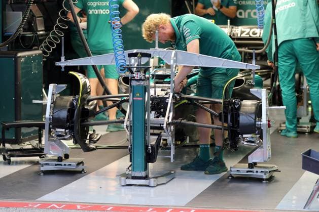 Formula 1 Dutch Grand Prix 2023 Aston Martin Formula One Team Aston Martin Formula One Team Formula 1 Technology FIA Formula 1 World Championship 2023 Formula 1 2023 Formula 1 Belgian Grand Prix 2023 Spa Francorchamps Copyright: xBEAUTIFULxSPORTS Bernhardtx