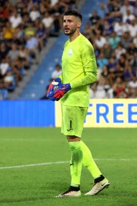 ALEN SHERRI, Egnatia, 2023-24, Amichevole, Friendly match, Inter vs Egnatia 4-2, 13-08-2023, Azione, Action, Single shot SERIE A 2023-24 AMICHEVOLE INTER-EGNATIA 4-2