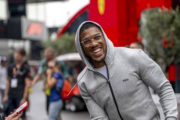 Zandvoort - 24-08-2023, Circuit Zandvoort, Anthony Joshua at the Formula 1 Netherlands Grand Prix 2023 Thursday Formula 1 Netherlands Grand Prix 2023 Thursday  x22053181x Copyright: