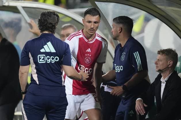 RAZGRAD, Bulgaria, 24-08-2023, football, Huvepharma Arena, Europa League qualification, season 2023 2024, during the match Ludogorets - Ajax, Ajax player Steven Berghuis Ludogorets - Ajax  x22054692x Copyright: