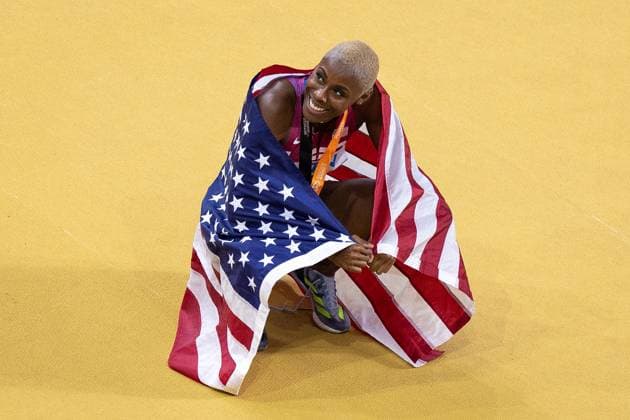 Bilder des Jahres 2023, Sport 08 August Sport Themen der Woche KW34 Sport Bilder des Tages 2023 World Athletics Championships Budapest Shamier Little (USA), Women™s 400 Metres Hurdles, SILVER winner, during the 2023 World Athletics Championships at National Athletics Centre, Budapest, Hungary on 24 August 2023.. Editorial use only , Copyright: xIanxStephenx PSI-17887-0522
