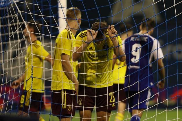 Zagreb, 24.08.2023. - Stadion Maksimir, UEFA Europa League, Play-offs, 1st leg. GNK Dinamo Zagreb - Sparta Praha 3:1. Asger Sorensen (25) 