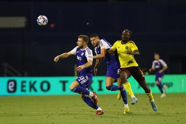 Zagreb, 24.08.2023. - Stadion Maksimir, UEFA Europa League, Play-offs, 1st leg. GNK Dinamo Zagreb - Sparta Praha 3:1. Stefan Ristovski (13) 