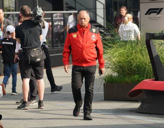 25 08 2023, Circuit Park Zandvoort, Zandvoort, FORMULA 1 HEINEKEN DUTCH GRAND PRIX 2023 , in the picture team boss Frederic Vasseur Scuderia Ferrari Zandvoort Circuit Park Zandvoort Netherlands  eu-images-506