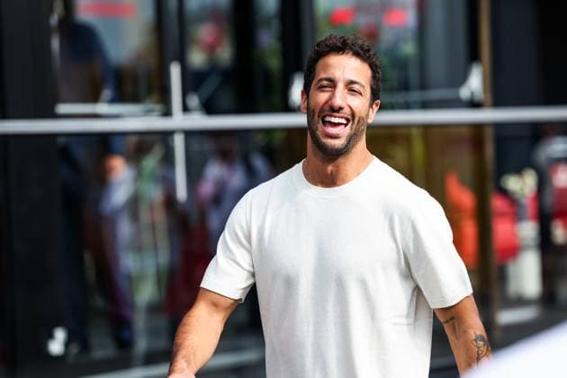 RICCIARDO Daniel (aus), Scuderia AlphaTauri AT04, portrait during the 2023 Formula 1 Heineken Dutch Grand Prix, 13th round of the 2023 Formula One World Championship, WM, Weltmeisterschaft from August 25 to 28, 2023 on the Zandvoort Circuit, in Zandvoort, Netherlands - F1 - DUTCH GRAND PRIX 2023 DPPI Panoramic  00123030_G0OD9098