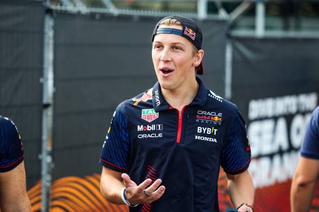 LAWSON Liam (nzl), Red Bull Junior Driver, portrait during the 2023 Formula 1 Heineken Dutch Grand Prix, 13th round of the 2023 Formula One World Championship, WM, Weltmeisterschaft from August 25 to 28, 2023 on the Zandvoort Circuit, in Zandvoort, Netherlands - F1 - DUTCH GRAND PRIX 2023 DPPI Panoramic  00123030_G0OD9104