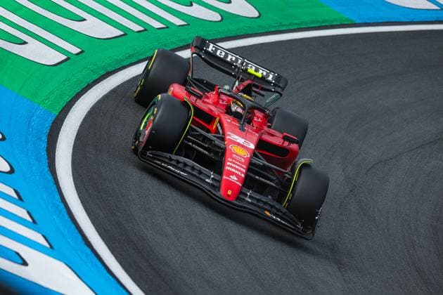 39 SHWARTZMAN Robert (isr), Scuderia Ferrari SF-23, action during the 2023 Formula 1 Heineken Dutch Grand Prix, 13th round of the 2023 Formula One World Championship, WM, Weltmeisterschaft from August 25 to 28, 2023 on the Zandvoort Circuit, in Zandvoort, Netherlands - F1 - DUTCH GRAND PRIX 2023 DPPI Panoramic  00123030_G0OD9575