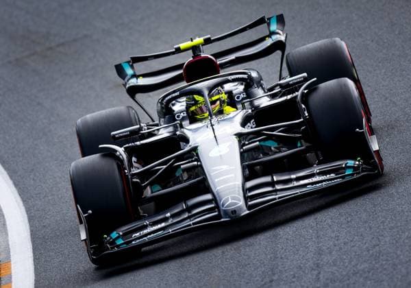 ZANDVOORT - Lewis Hamilton (Mercedes) during 1st Free Practice ahead of the F1 Grand Prix of the Netherlands at Circuit Zandvoort on August 25, 2023 in Zandvoort, Netherlands. ANP KOEN VAN WEEL F1 Grand Prix of The Netherlands 2023 24 xVIxANPxSportx xxANPxIVx 476267920 originalFilename: 476267920.jpg