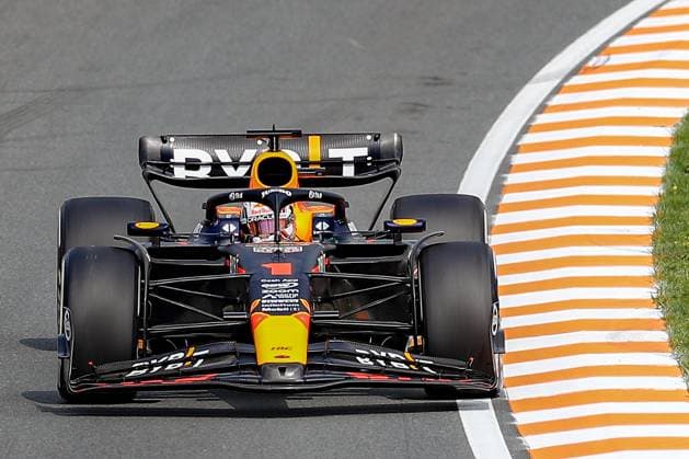 FORMULA 1 HEINEKEN DUTCH GRAND PRIX 2023 Max Verstappen 1 (NED), HONDA Red Bull Racing RB19 P1 during the FORMULA 1 HEINEKEN DUTCH GP at CM.com Circuit Zandvoort, Zandvoort, Netherlands on 25 August 2023 Editorial Use Only Copyright: xIMAGO EveryxSecondxMediax ESM-0785-0006