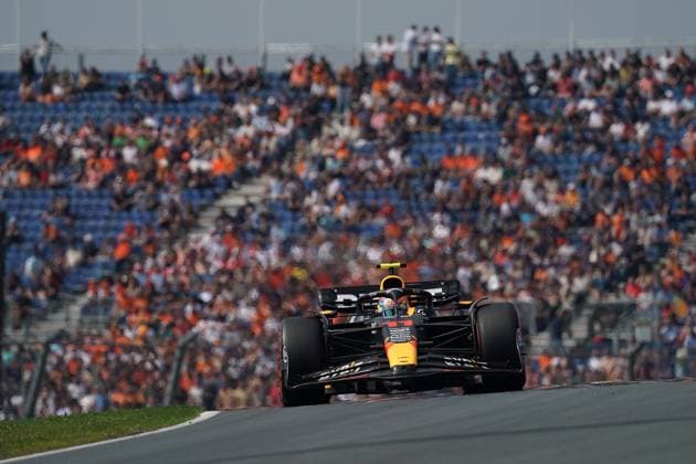 25 08 2023, Circuit Park Zandvoort, Zandvoort, FORMULA 1 HEINEKEN DUTCH GRAND PRIX 2023 , in picture Sergio Perez MEX , Oracle Red Bull Racing Zandvoort Circuit Park Zandvoort Netherlands  eu-images-506
