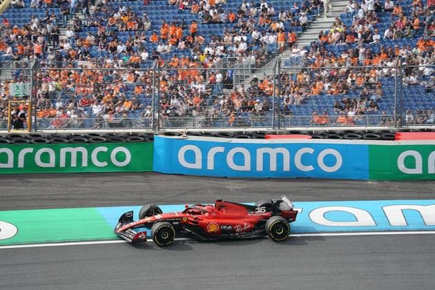 FORMULA 1 HEINEKEN DUTCH GRAND PRIX 2023 25 08 2023, Circuit Park Zandvoort, Zandvoort, FORMULA 1 HEINEKEN DUTCH GRAND PRIX 2023 , in picture Charles Leclerc MCO , Scuderia Ferrari nordphotoxGmbHx xBratic nph00250