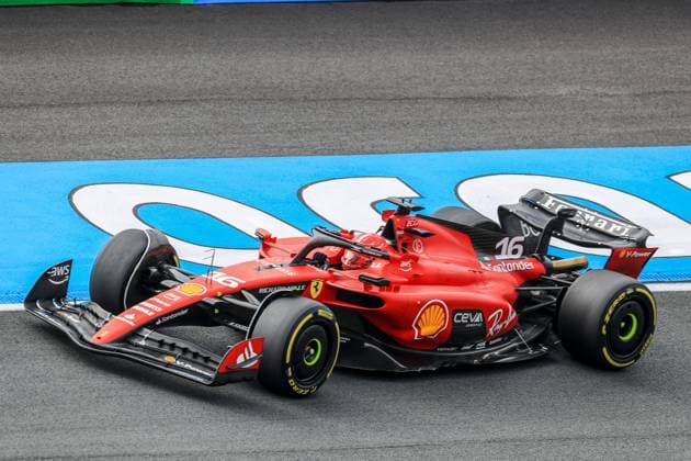 FORMULA 1 HEINEKEN DUTCH GRAND PRIX 2023 Charles Leclerc 16 (MON), Scuderia Ferrari SF-23 during the FORMULA 1 HEINEKEN DUTCH GP at CM.com Circuit Zandvoort, Zandvoort, Netherlands on 25 August 2023 Editorial Use Only Copyright: xIMAGO EveryxSecondxMediax ESM-0785-0015
