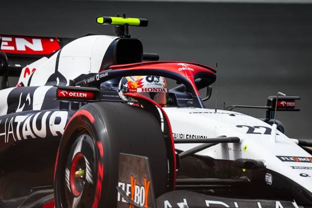 22 TSUNODA Yuki (jap), Scuderia AlphaTauri AT04, action during the 2023 Formula 1 Heineken Dutch Grand Prix, 13th round of the 2023 Formula One World Championship, WM, Weltmeisterschaft from August 25 to 28, 2023 on the Zandvoort Circuit, in Zandvoort, Netherlands - F1 - DUTCH GRAND PRIX 2023 DPPI Panoramic  00123030_G0OD9853
