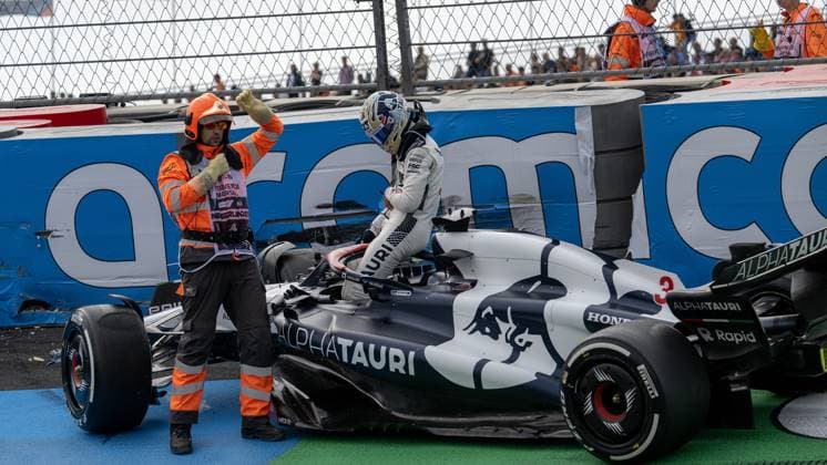 N3 Daniel Ricciardo AUS Scuderia Alpha Tauri during Formula 1 Heineken Dutch Grand Prix 2023 - Practice, Formula 1 Championship in Zandvoor, Netherlands, August 25 2023  Copyright: xOttoxMoretti IPAxSportx xipa-agex xx 0 IPA_IPA39853214