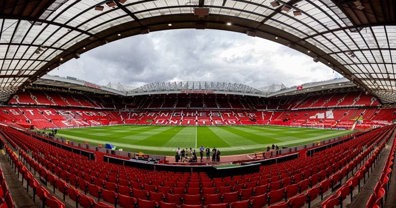 Football - FA Premier League - Manchester United, ManU FC v Nottingham Forest FC MANCHESTER, ENGLAND - Saturday, August 26, 2023: A general view of Old Trafford ahead the FA Premier League match between Manchester United FC and Nottingham Forest FC at Old Trafford. MANCHESTER Old Trafford GREATER MANCHESTER ENGLAND  Copyright: xDavidxRawcliffex P2023-08-26-Man_Utd_Forest-8