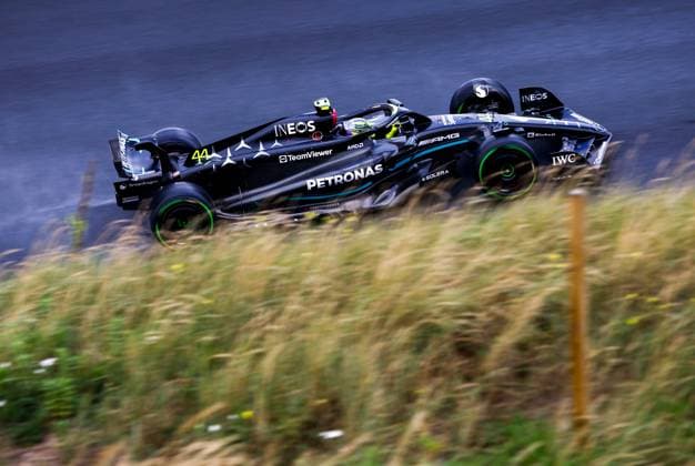 44 Lewis Hamilton GBR, Mercedes AMG Petronas F1 Team , F1 Grand Prix of the Netherlands at Circuit Zandvoort on August 26, 2023 in Zandvoort, Netherlands Photo by HOCH ZWEI Zandvoort Netherlands