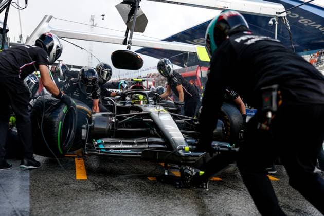 44 Lewis Hamilton GBR, Mercedes AMG Petronas F1 Team , F1 Grand Prix of the Netherlands at Circuit Zandvoort on August 26, 2023 in Zandvoort, Netherlands Photo by HOCH ZWEI Zandvoort Netherlands
