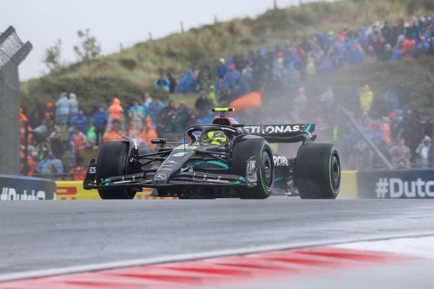 44 Lewis Hamilton GBR, Mercedes AMG Petronas F1 Team, 44 , Free Practice 3, FP3, Dutch Grand Prix, Motorsport, Formula 1, 2023 season, 26 08 2023 NLD, Formula 1, CM Circuit Zandvoort, 26 08 2023 Zandvoort Copyright: xEibner-Pressefoto Grafx EP_AGF