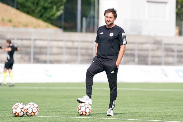 26 08 2023, Carouge, Stade de la Fontenette, Women s Super League Servette FC ChÃªnois FÃ minin FC Luzern, headcoach Jose Barcala Servette Carouge Stade de la Fontenette Geneva Switzerland  Copyright: xJustPictures.ch DanielaxPorcellix