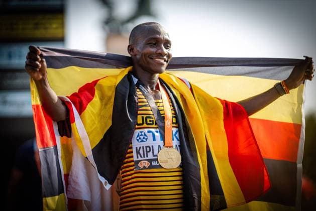 Bilder des Jahres 2023, Sport 08 August Sport Themen der Woche KW34 Sport Bilder des Tages World Athletics Championships Budapest 23; Hungary, 27.08.2023 Victor Kiplangat (UGA Uganda) during the Marathon during the Marathon on Day 9 of the World Athletics Championships Budapest 23 at the National Athletics Centre in Budapest, Hungary on August 27, 2023. *** World Athletics Championships Budapest 23 Hungary, 27 08 2023 Victor Kiplangat UGA Uganda during the Marathon on Day 9 of the World Athletics Championships Budapest 23 at the National Athletics Centre in Budapest, Hungary on August 27, 2023 Copyright: xBEAUTIFULxSPORTS Flatemerschx
